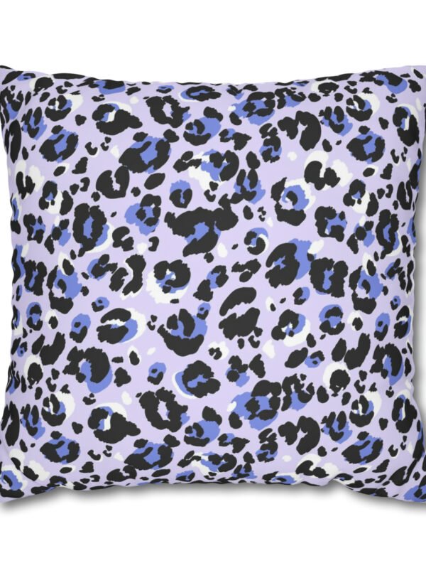 Purple Leo Skin Euro Shams