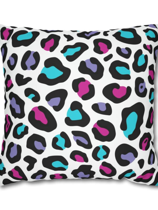 Colorful Leopard Euro Shams