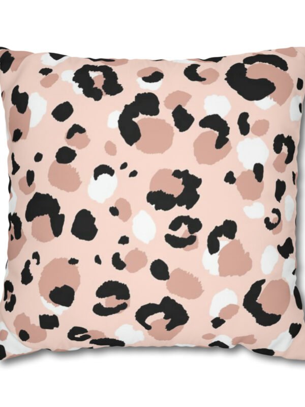 Beige Leopard Euro Shams