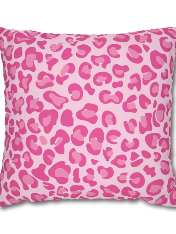 Pink Leopard Euro Shams