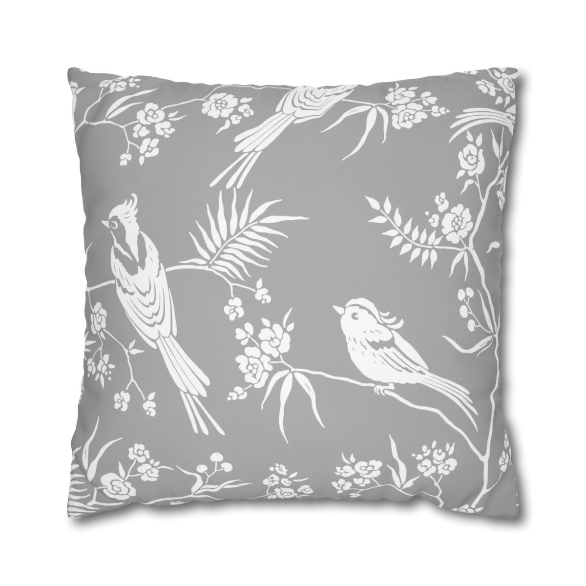 Gray Euro Pillow Shams