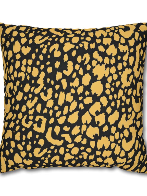 Gold Leopard Euro Shams