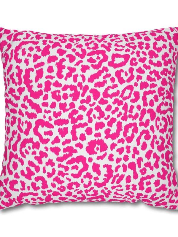 Pink Leopard Euro Shams