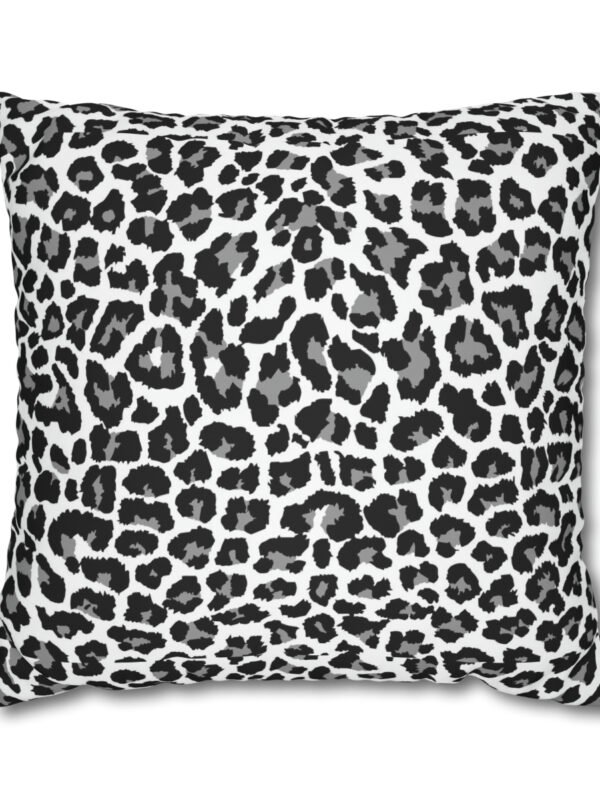 Black Leopard Euro Shams