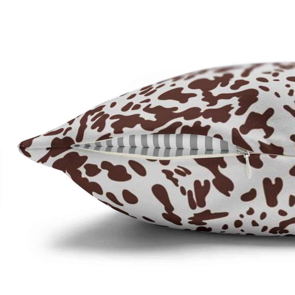 Beige n Brown Leopard Euro Pillow Shams - Image 3