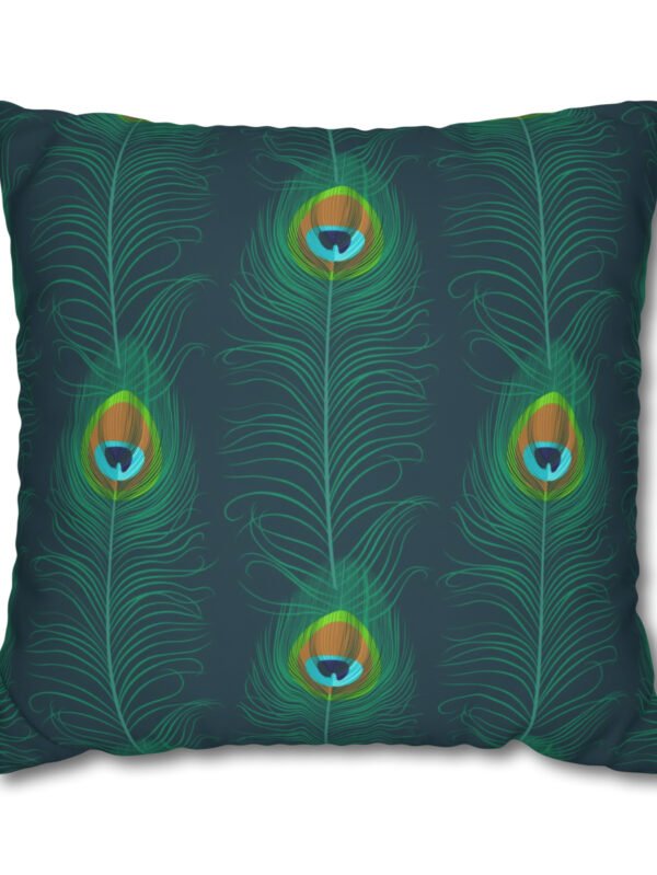 Peacock Feather Euro Shams