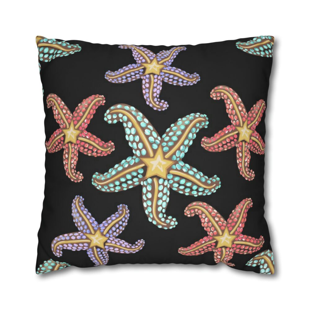 Colorful Starfish Euro Shams