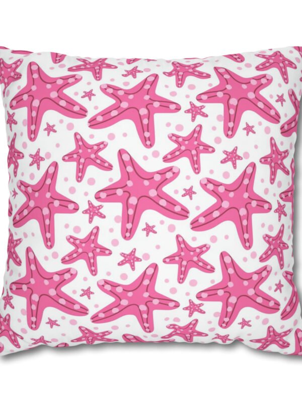 Pink Starfish Euro Shams