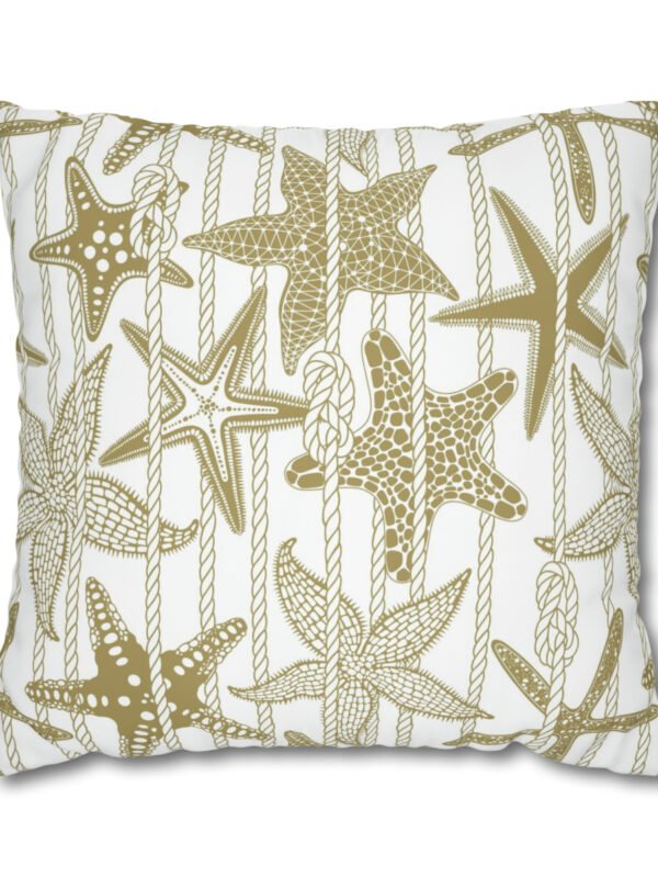Nautical Gold Euro Shams