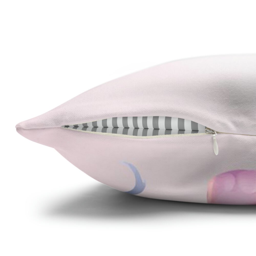 Light Pink Fairy Tale Unicorn Euro Shams - Image 5