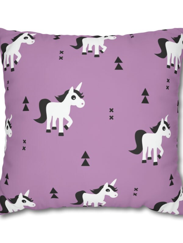 Violet Unicorn Euro Shams