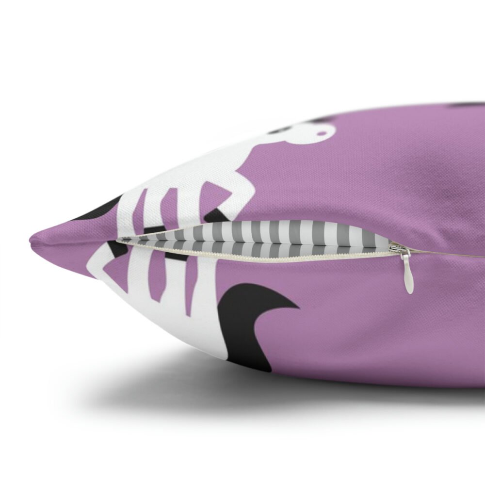 Kids Pink Violet Unicorn Euro Pillow Shams - Image 3