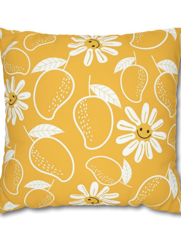 Yellow Euro Pillow Shams