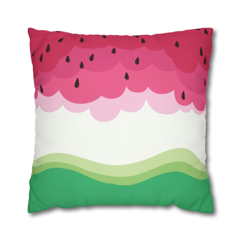 Watermelon Art Euro Shams