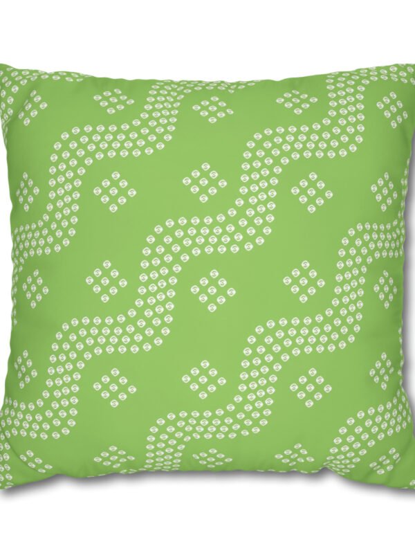 Green Euro Pillow Shams