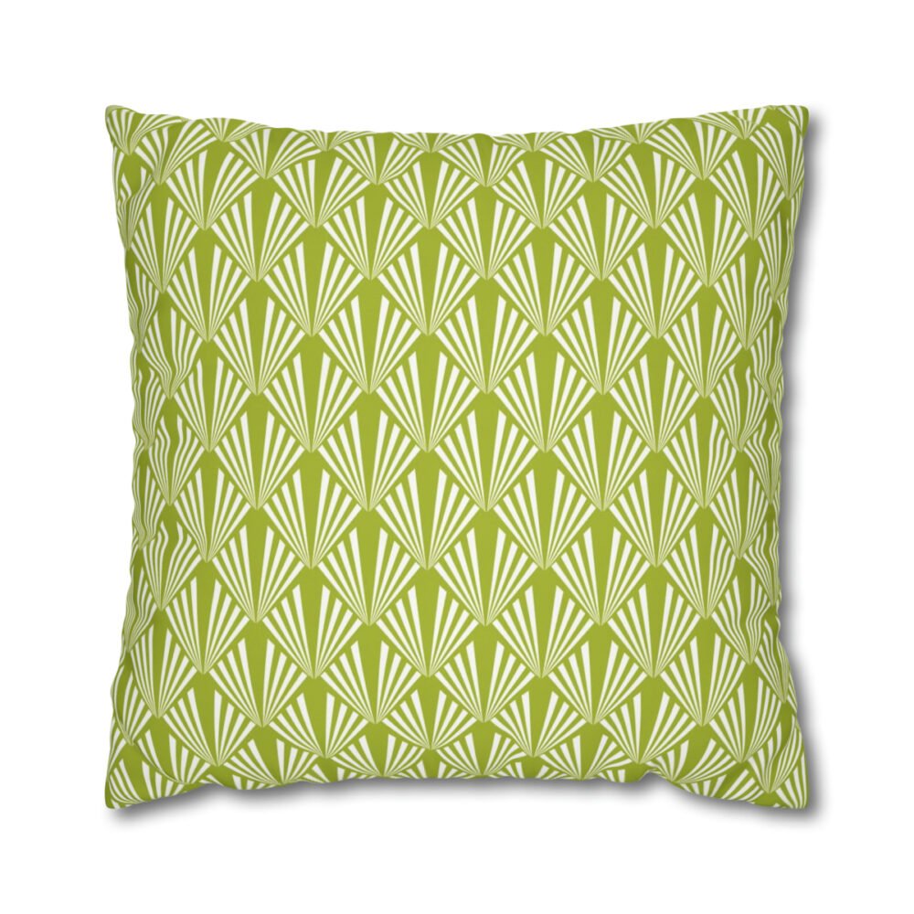 Green Euro Shams