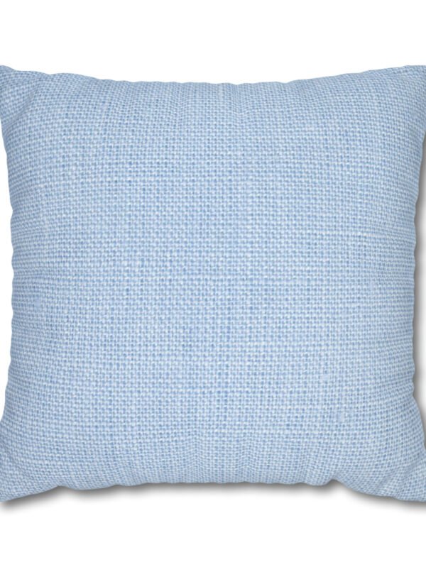 Blue Fabric Euro Shams