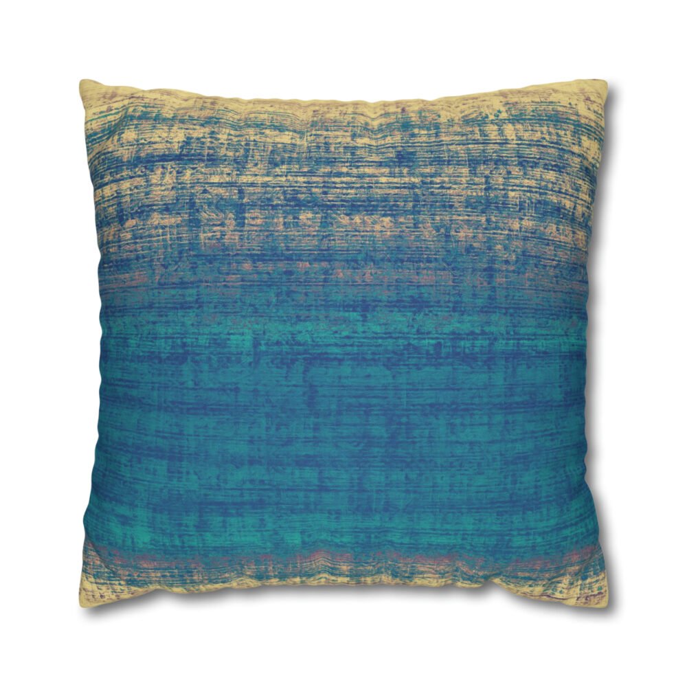 Blue Textured Euro Shams