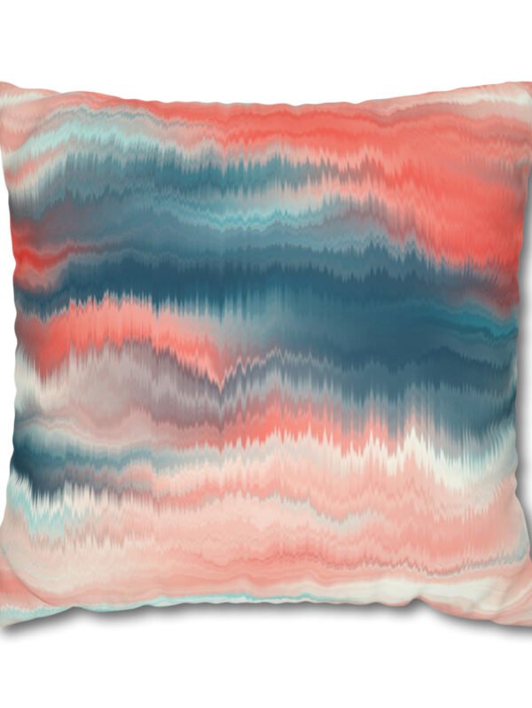 Blue Orange Euro Shams