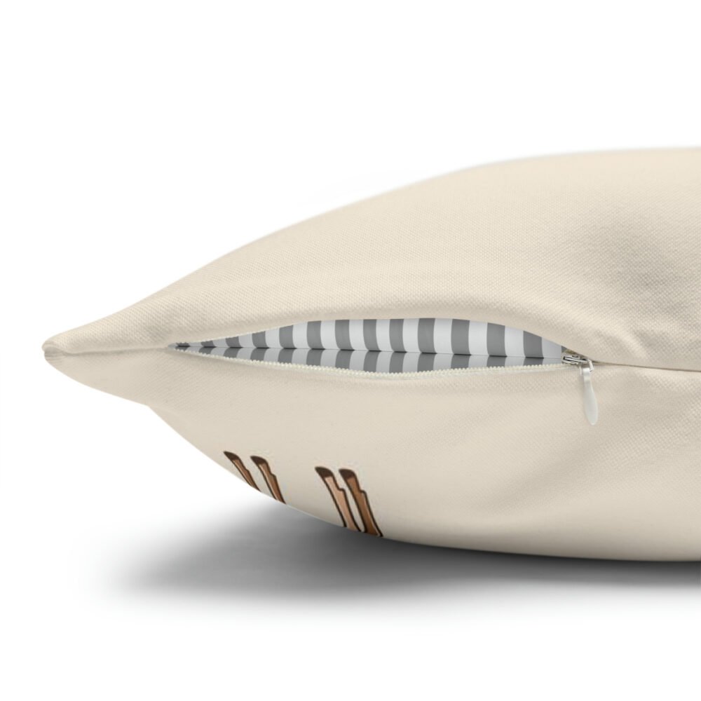 Cute Brown Antelope Euro Shams - Image 3