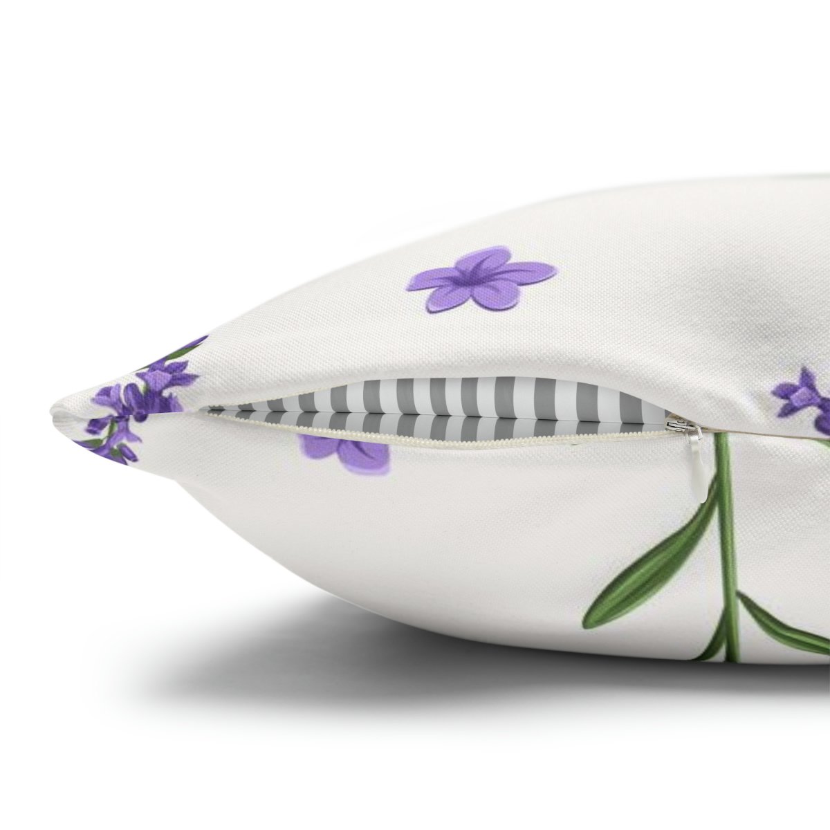 Retro Violet Lavender Euro Pillow Shams - Image 3