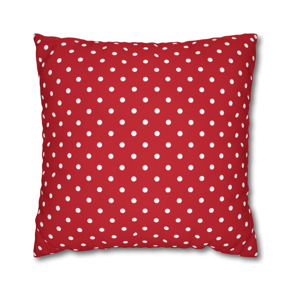Red & White Euro Shams
