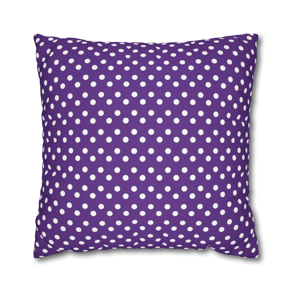 Purple Polka Dot Pillow