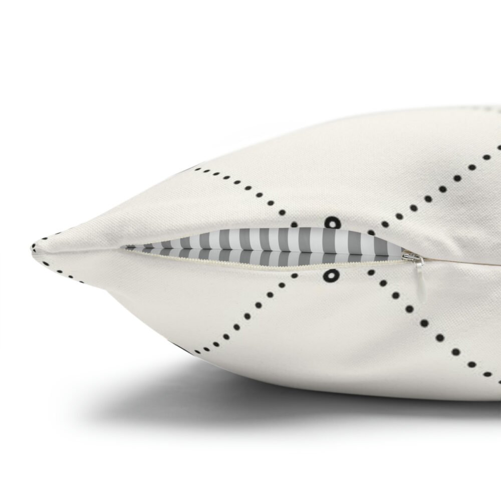 Polka Dot With Anchors Off White Euro Shams - Image 3