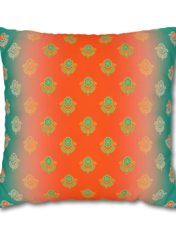 Teal Art Deco Euro Shams
