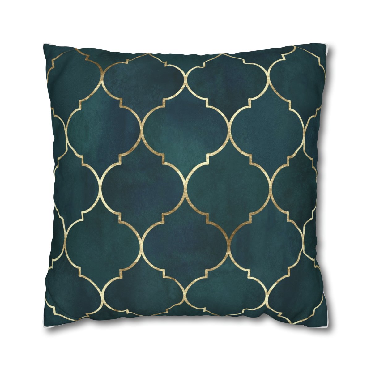Teal Moroccan Euro Shams