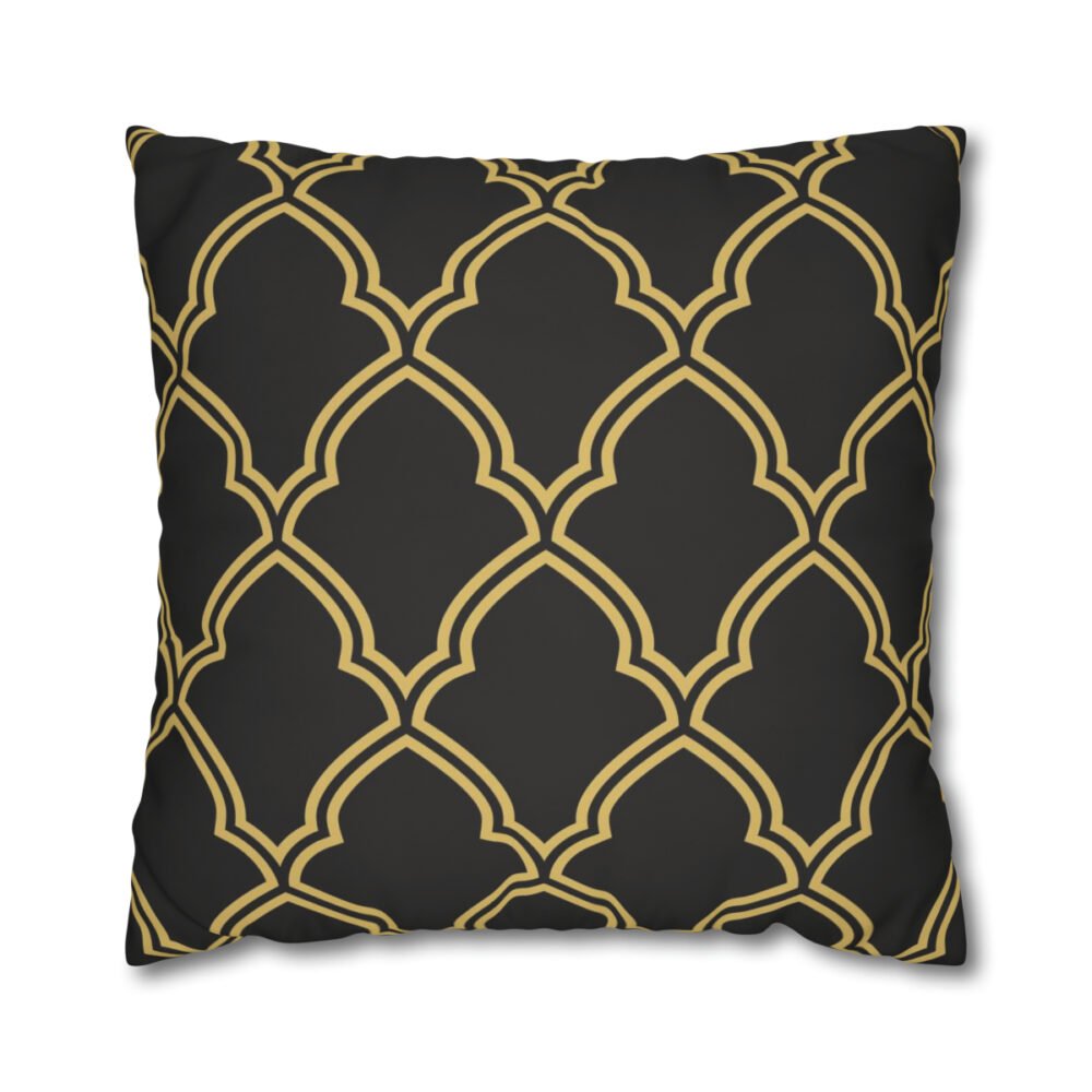 Gold Euro Pillow Shams
