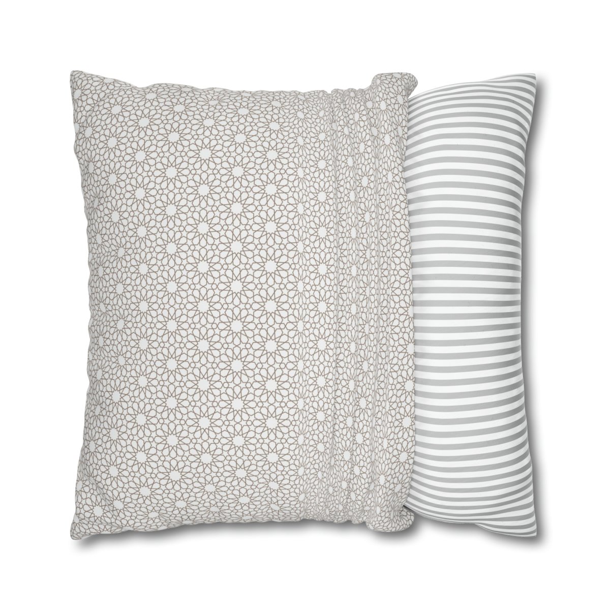 Beautiful White Euro Pillow Shams - Image 4