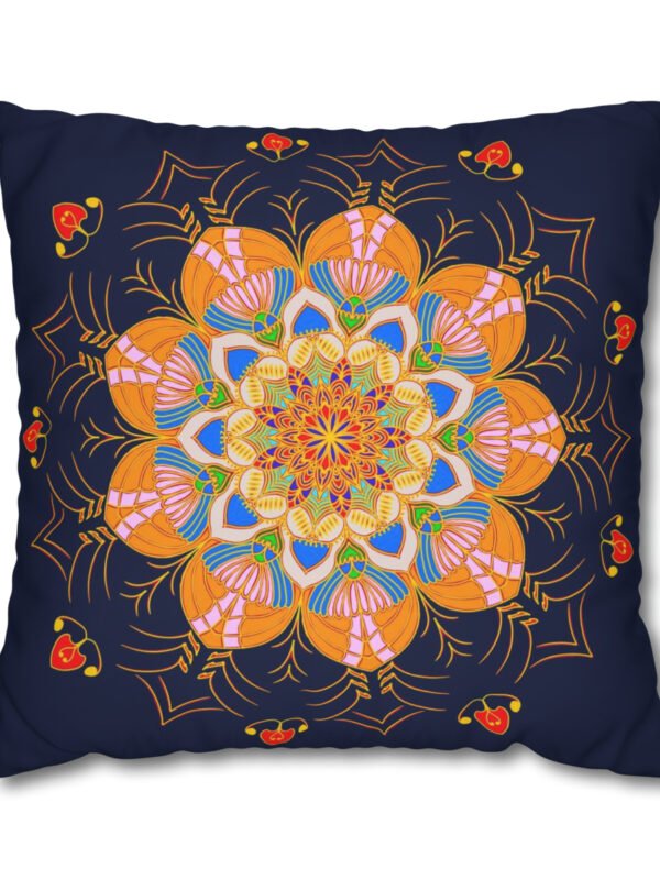 Navy Blue Euro Pillow Shams