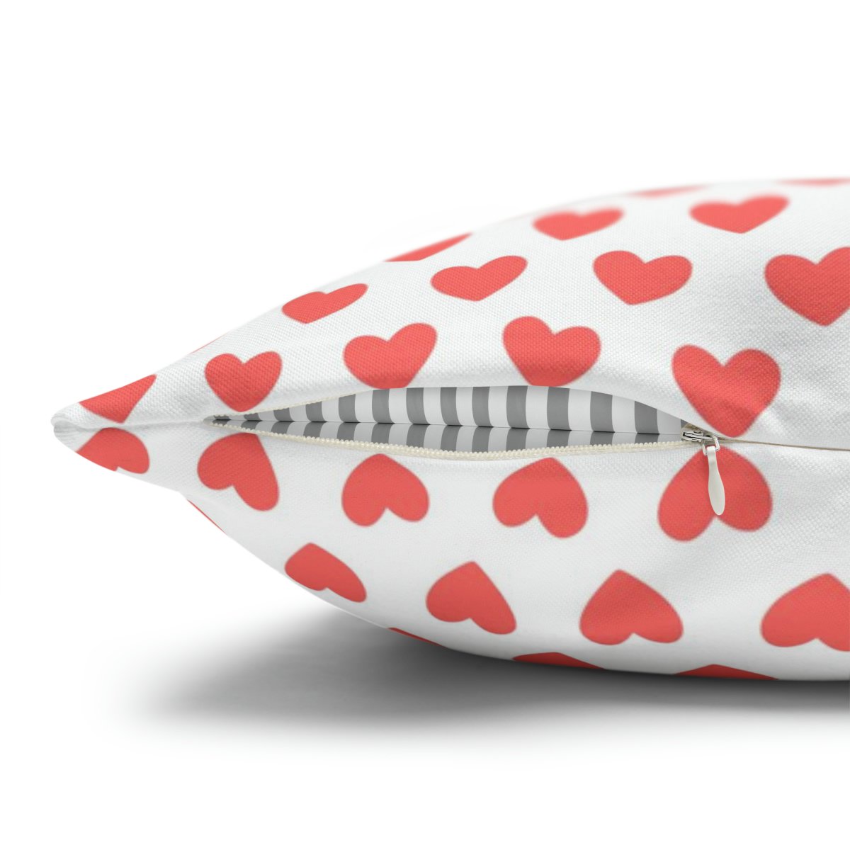 Red n White Love Euro Pillow Shams - Image 3