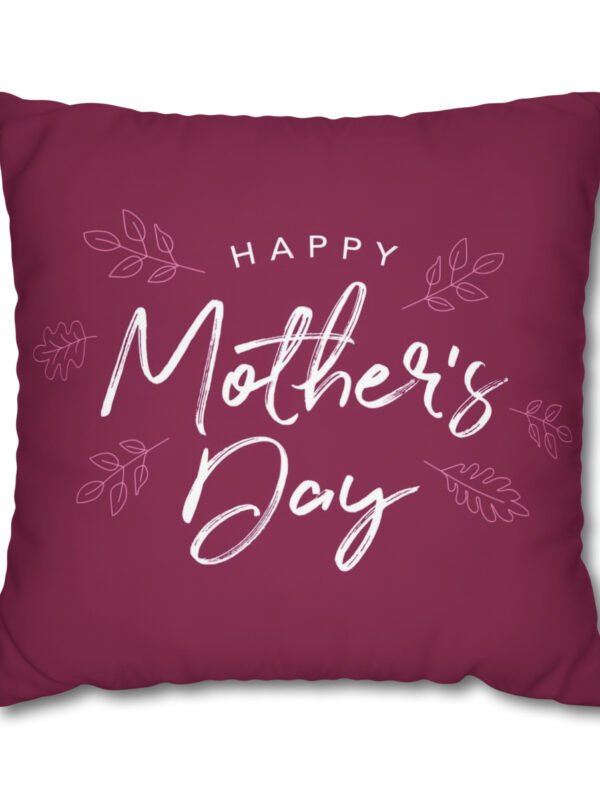 Burgundy Euro Pillow Shams