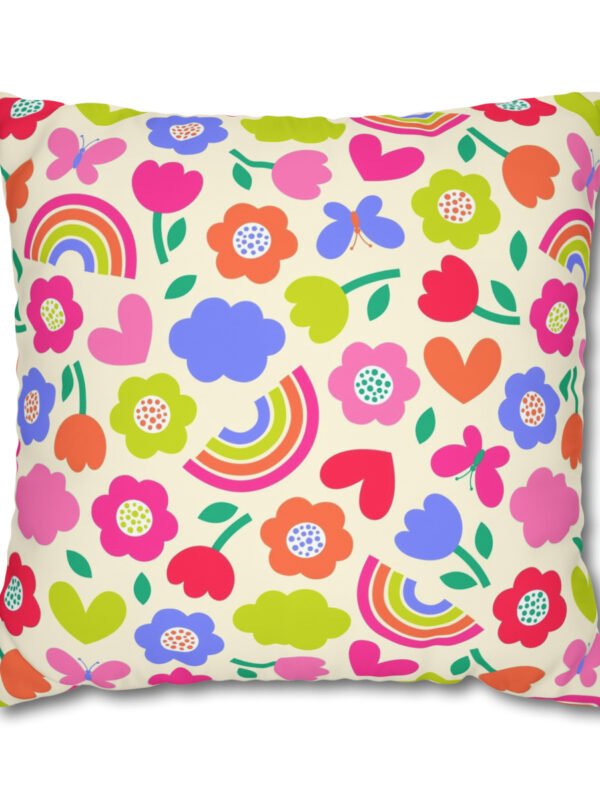 Rainbow Euro Pillow Shams