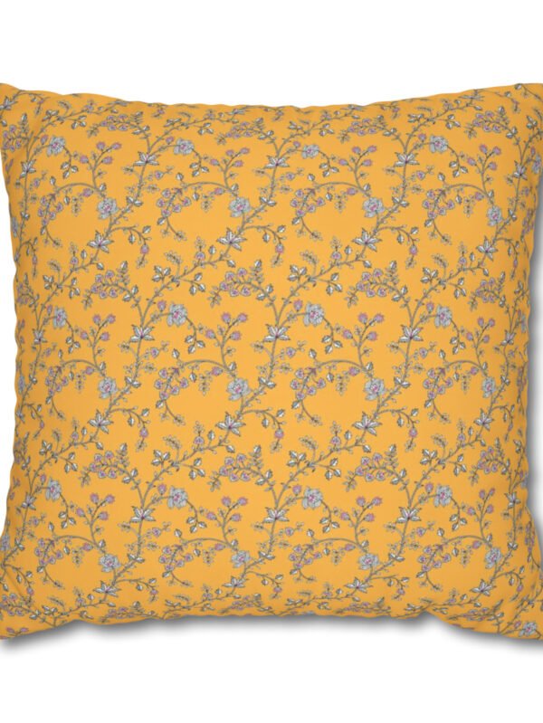 Yellow Textured Euro Shams