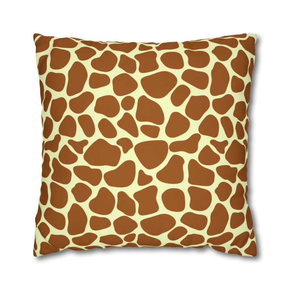 Yellow Giraffe Euro Shams