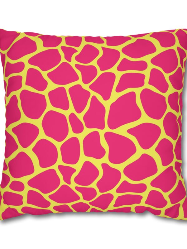 Pink Giraffe Euro Shams