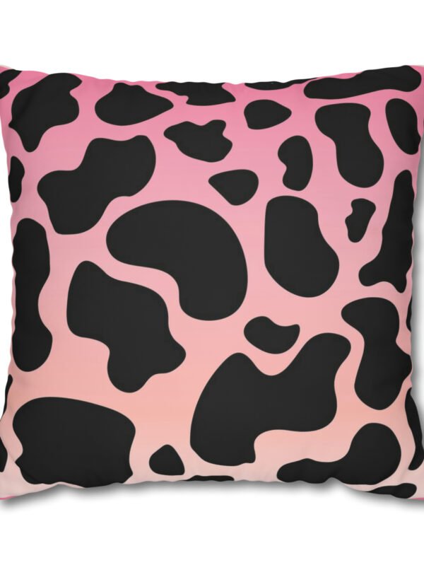 Pink Cow Euro Shams