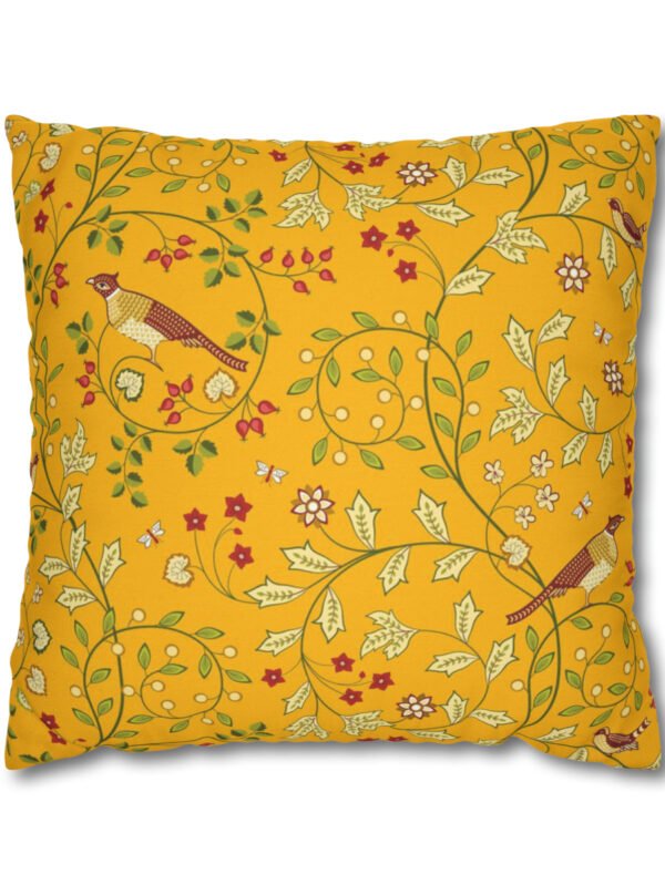 Orange Fabric Throw Pillow Covers