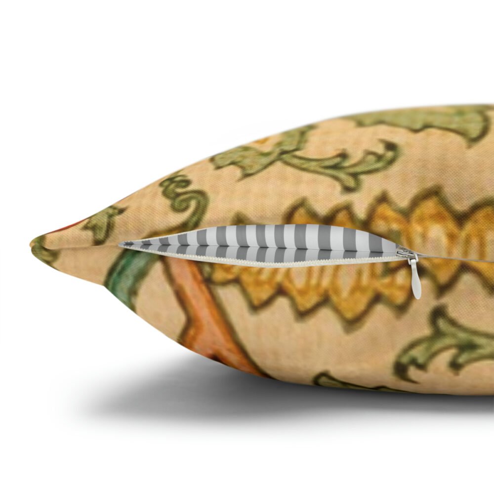 William Morris Floral Rose Pink Throw Pillow Covers - Image 3