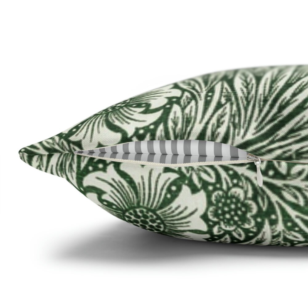 William Morris's Marigold Green Throw Pillow Covers - Image 3