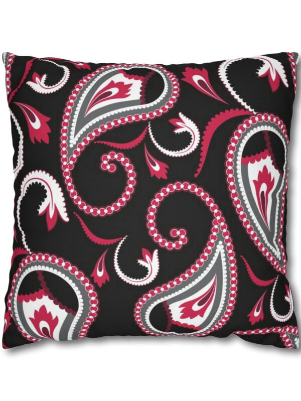 Pink Paisley Throw Pillows