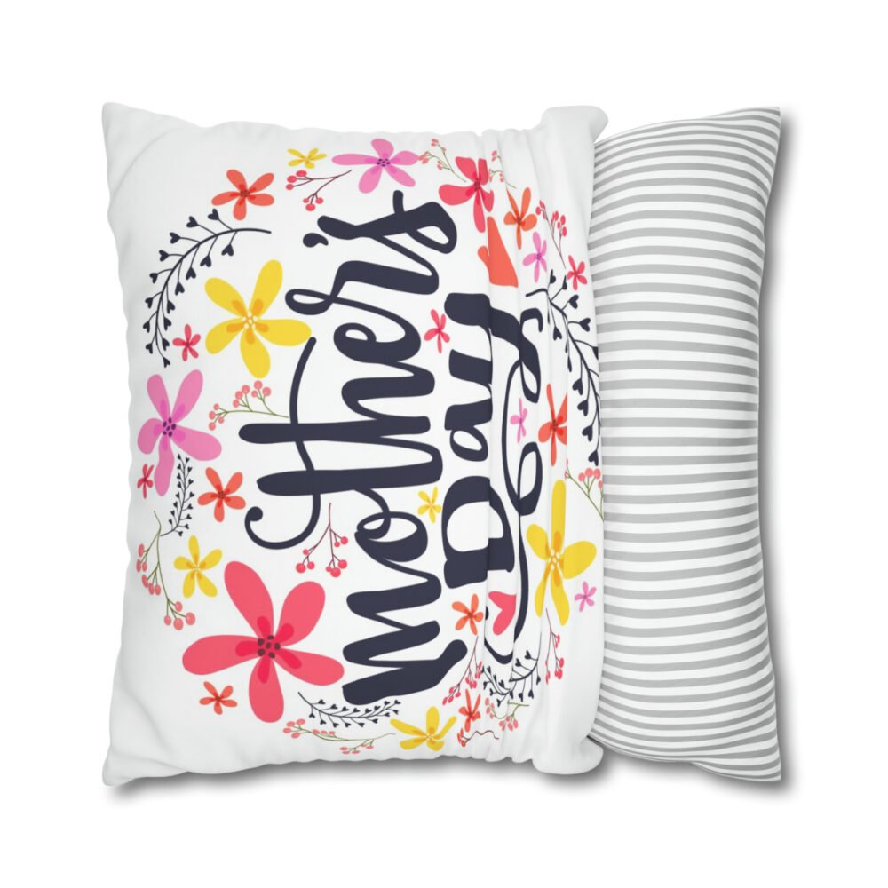 Elegant Mothers Day Colorful Euro Shams - Image 2