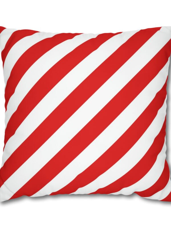 Red and White Striped Euro Shams