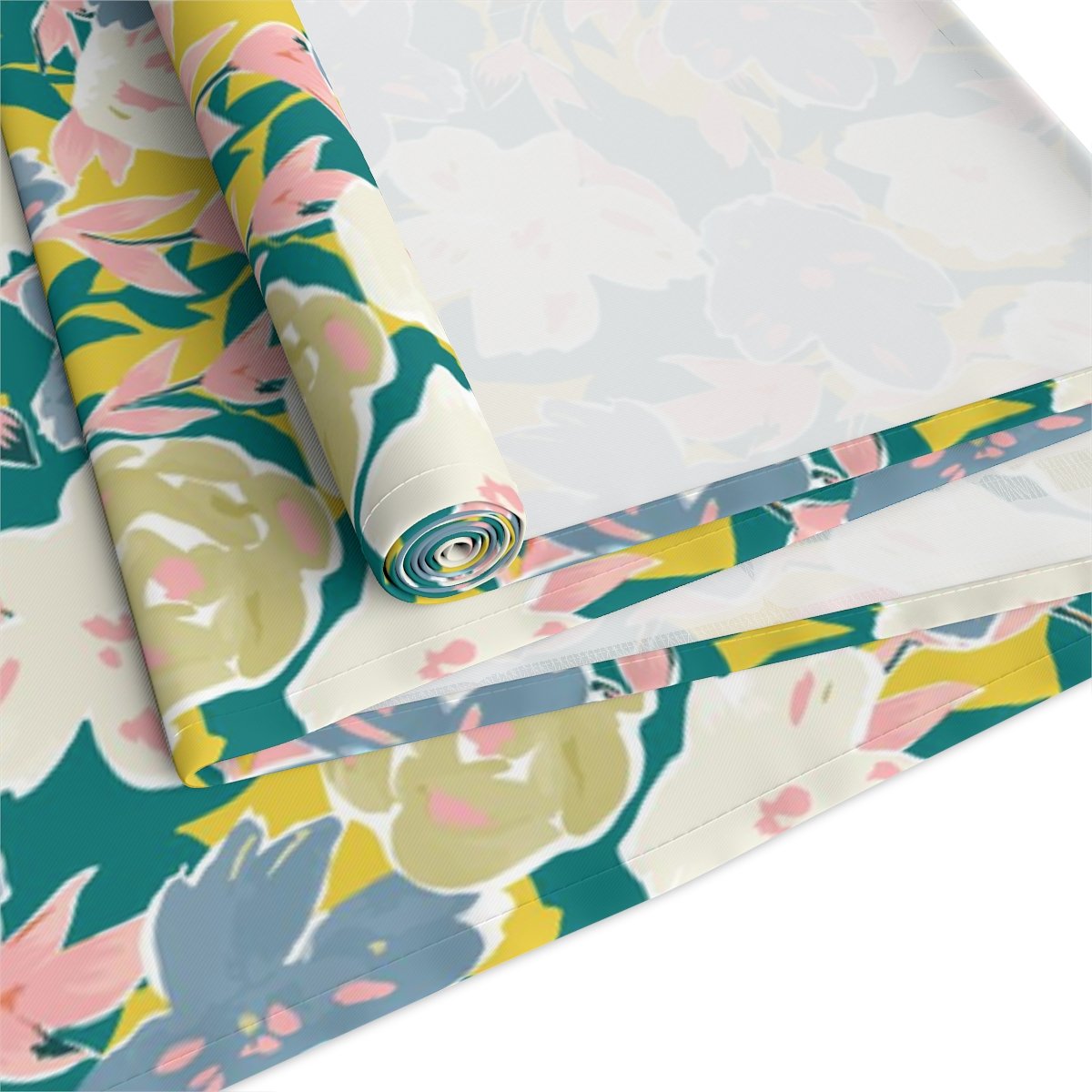 Abstract Colorful Flowers Dining Table Runners - Image 13