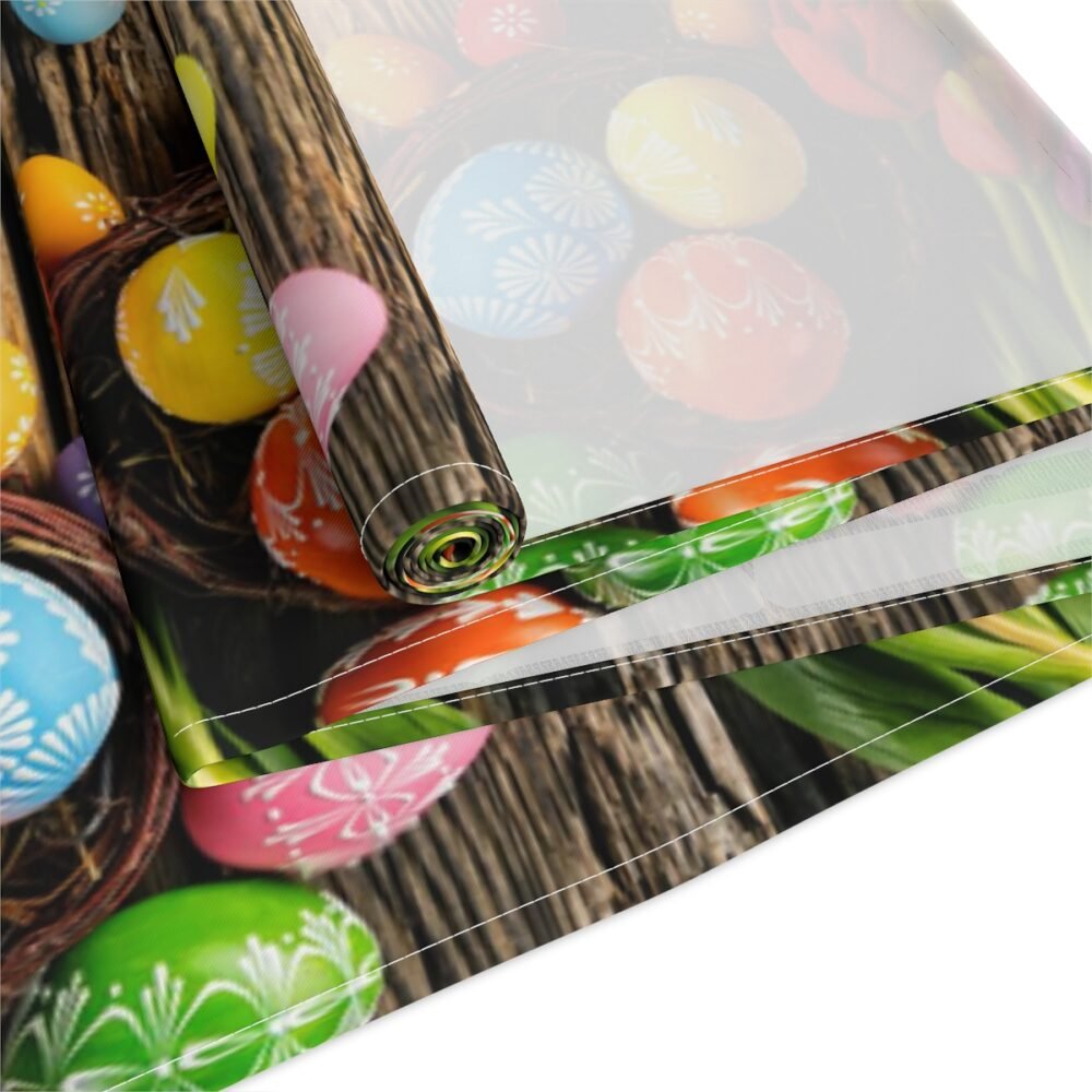Wooden Color Easter Egg Table Runners - Image 4