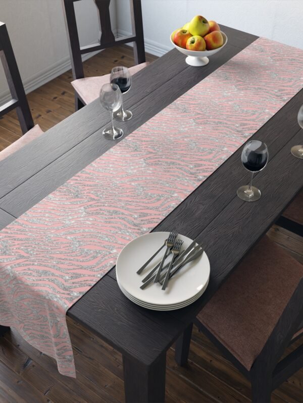 Pink Zebra Table Runners
