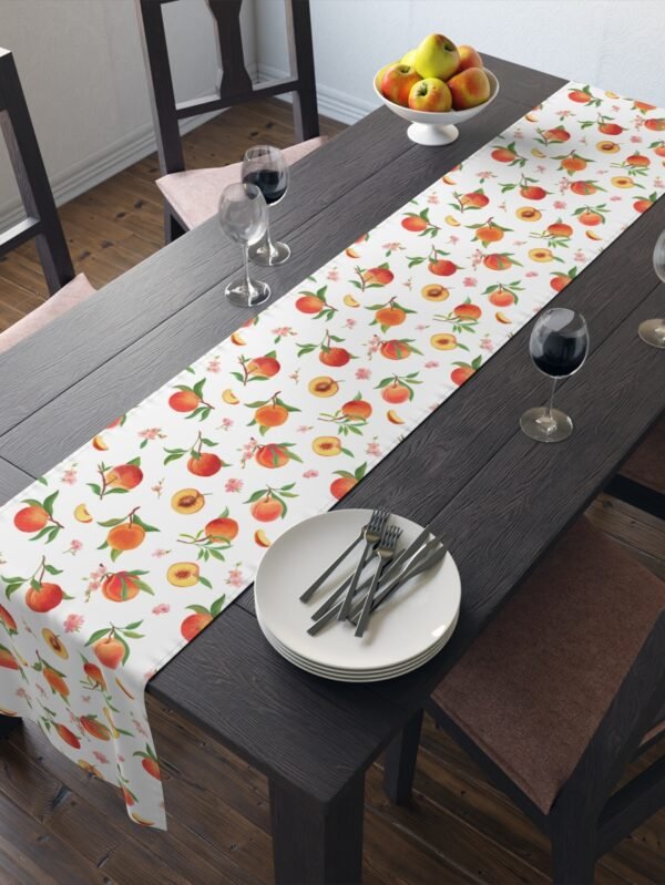 Peach Cotton Table Runners